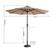 Alt View 12. Nature Spring - 9-Foot LED Lighted Patio Umbrella with Push Button Tilt - Beige.