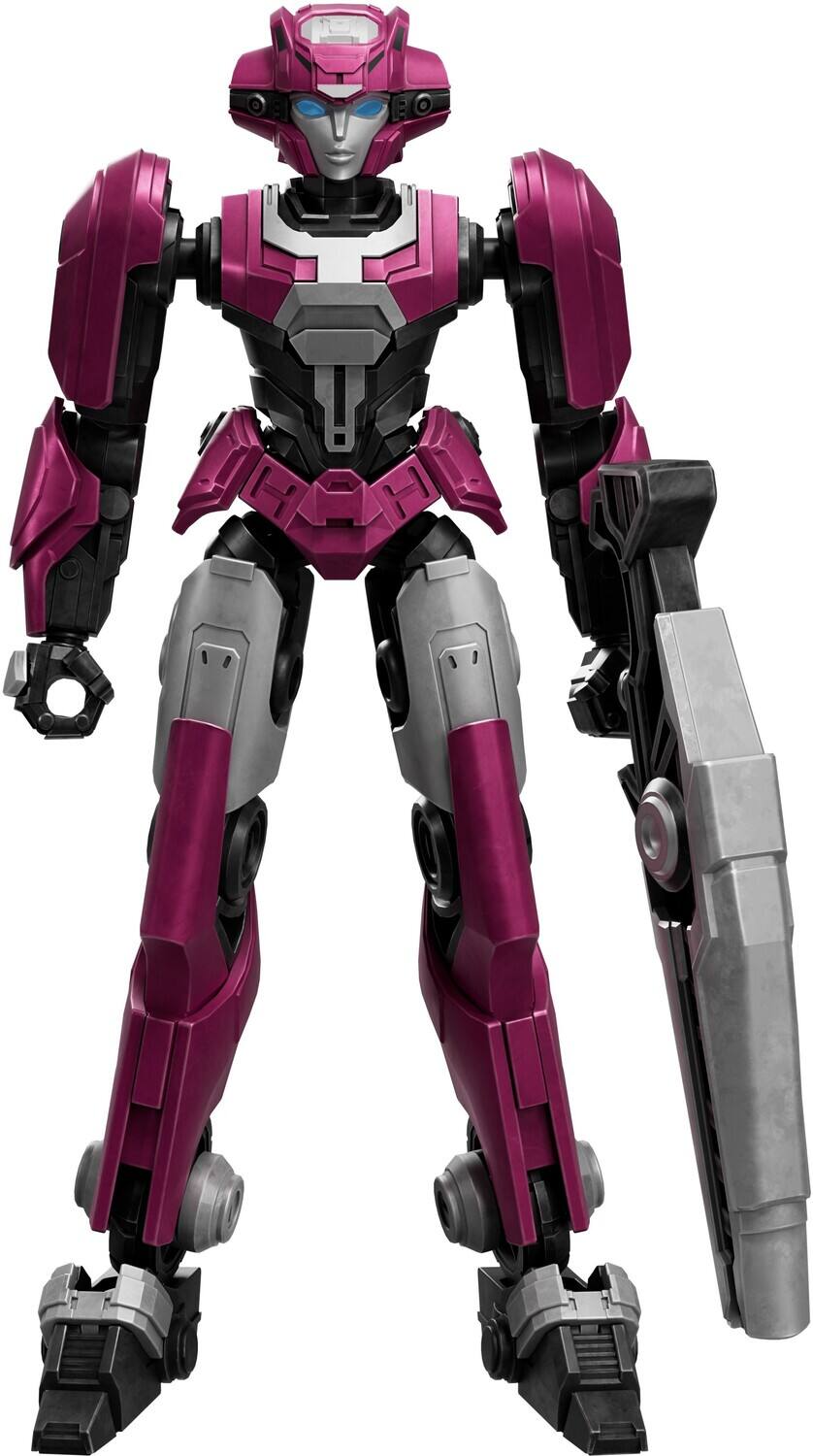 Alt View 4. PopMarket - Blokees - Transformers - Classic Class 13: Elita-1 (Transformers One) Model Kit   - COLLECTIBLES - Multicolor.