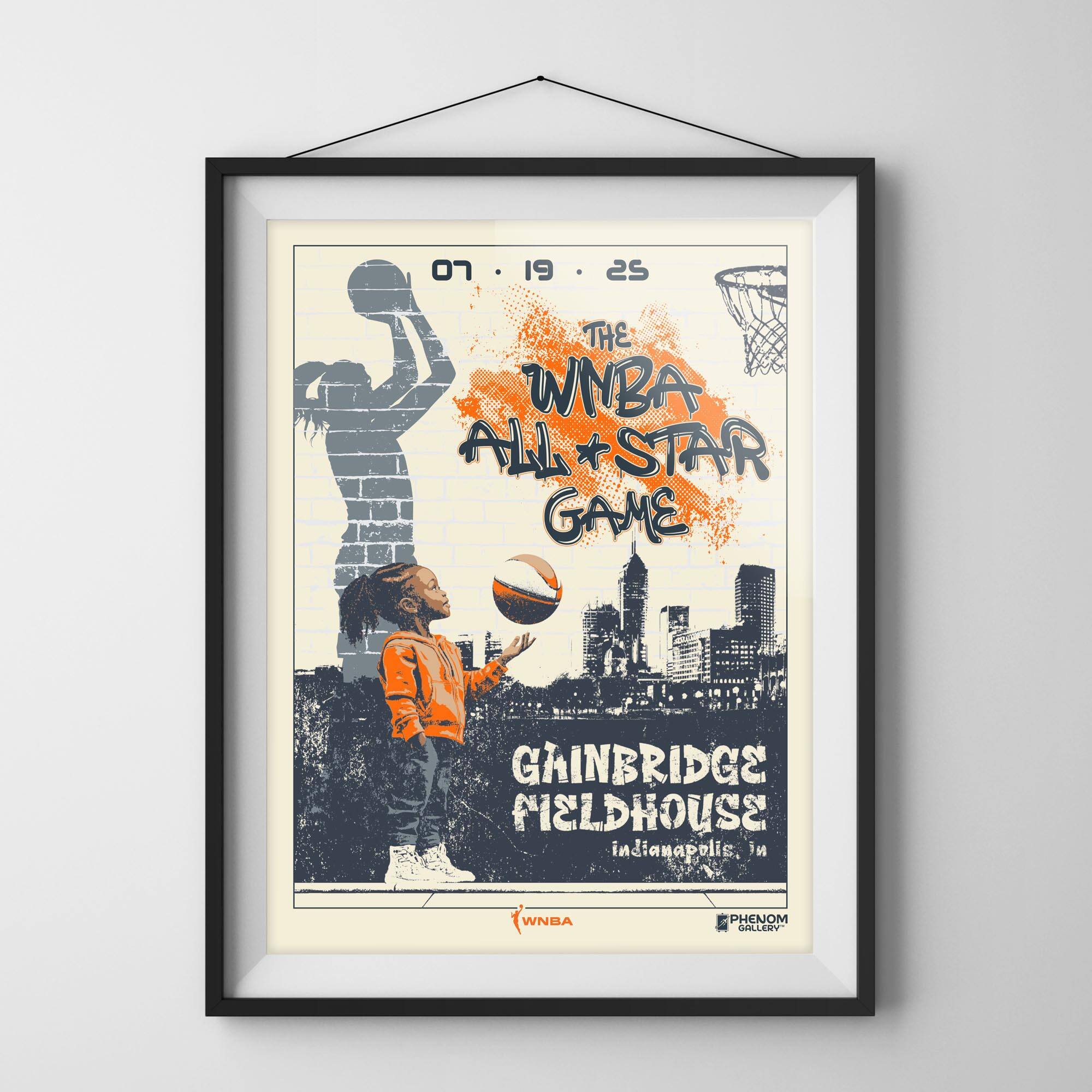07.19.25  
THE WNBA ALL-STAR GAME  
GAINBRIDGE FIELDHOUSE  
Indianapolis, IN  

WNBA  
PHENOM GALLERY