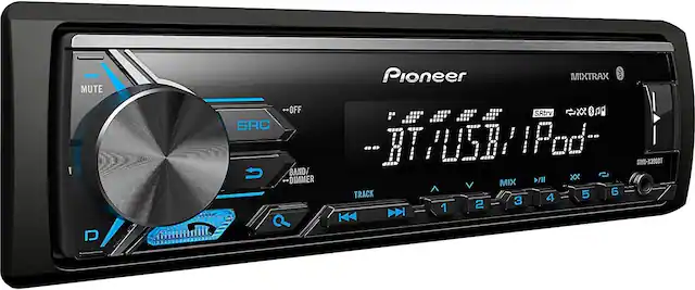Pioneer MIXTRAX
MUTE
SRC
BAND/DIMMER
OFF
SRC
BAND/DIMMER
MVH-X390BT
3T1058/IPd-
TRACK 1 2 3 4 5 6
MIX
Pioneer