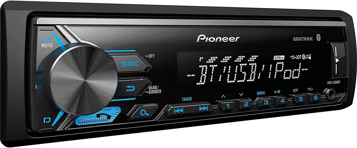 Pioneer MIXTRAX

MUTE
SRC
BAND/DIMMER
OFF

SRC
BAND/DIMMER

MVH-X390BT

3T1058/IPd-

TRACK 1 2 3 4 5 6

MIX

Pioneer