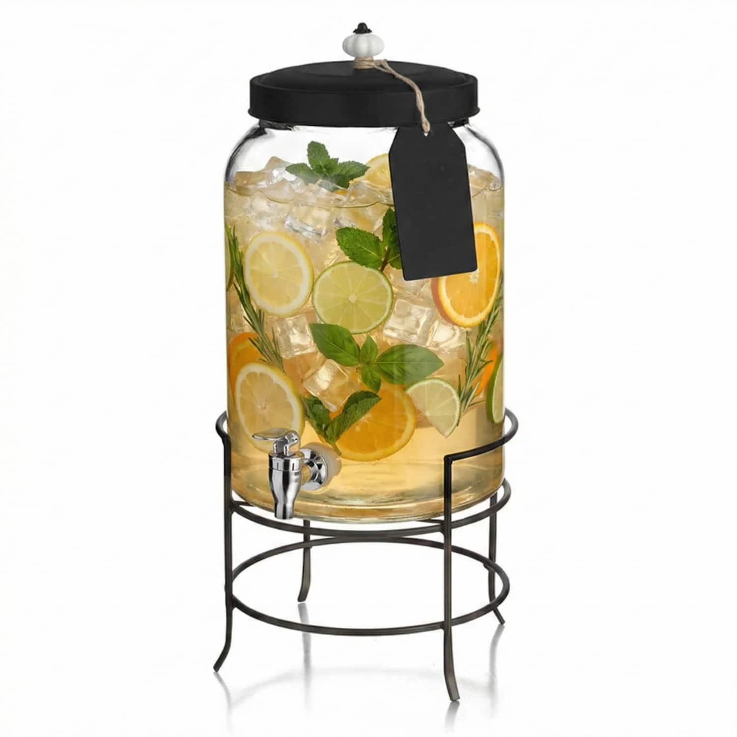 Style Setter - Franklin Beverage Dispenser 3 Gal - Clear
