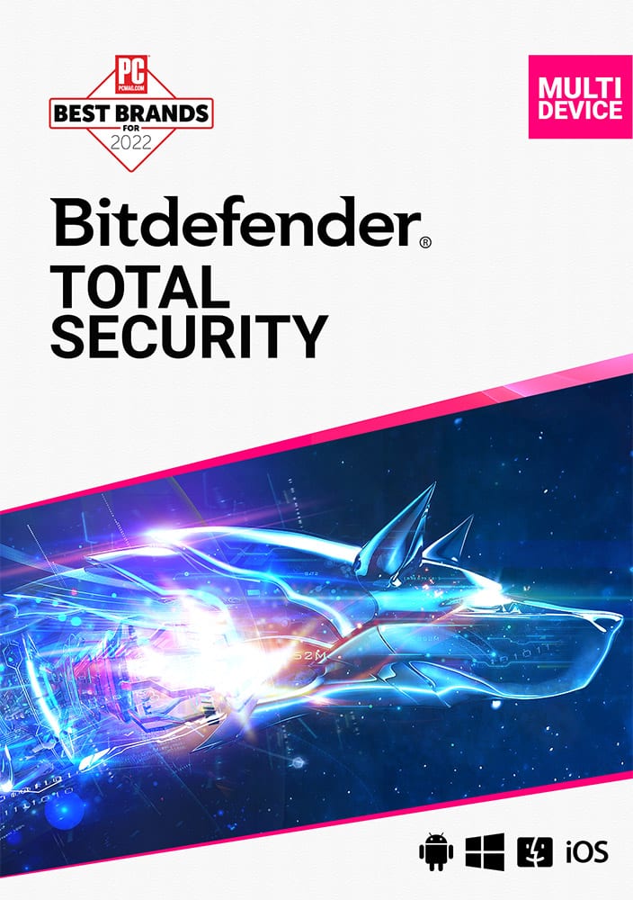 BitDefender - Total Security (5-Device) (2-Year Subscription) - Android, Mac,...