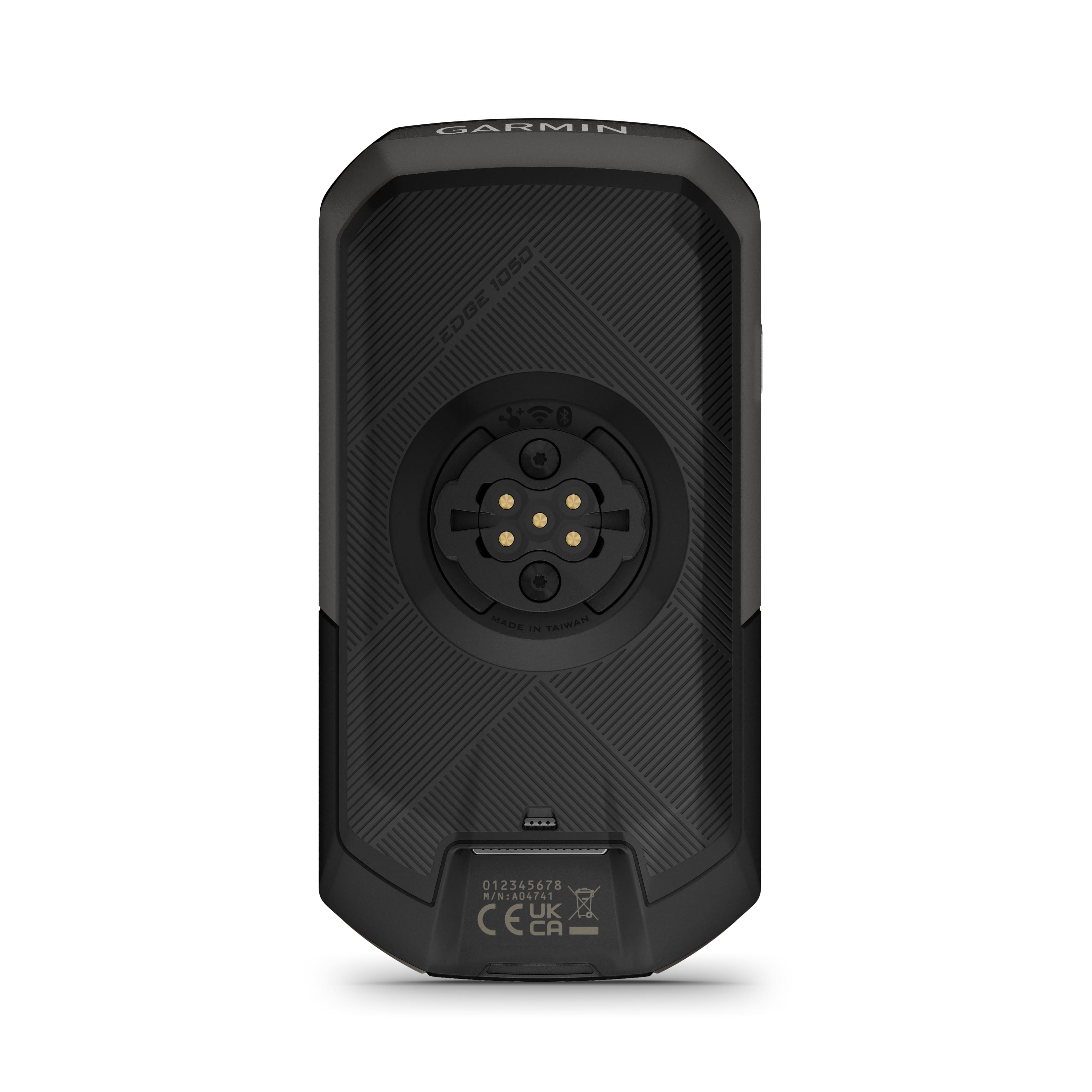 Garmin 1050 Edge HRM-TN Taiwan PO 012345678 M/NIA04761 CE LU CA