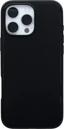 Front. OtterBox - Symmetry Series Hard Shell for MagSafe for Apple iPhone 16 Pro Max - Black.