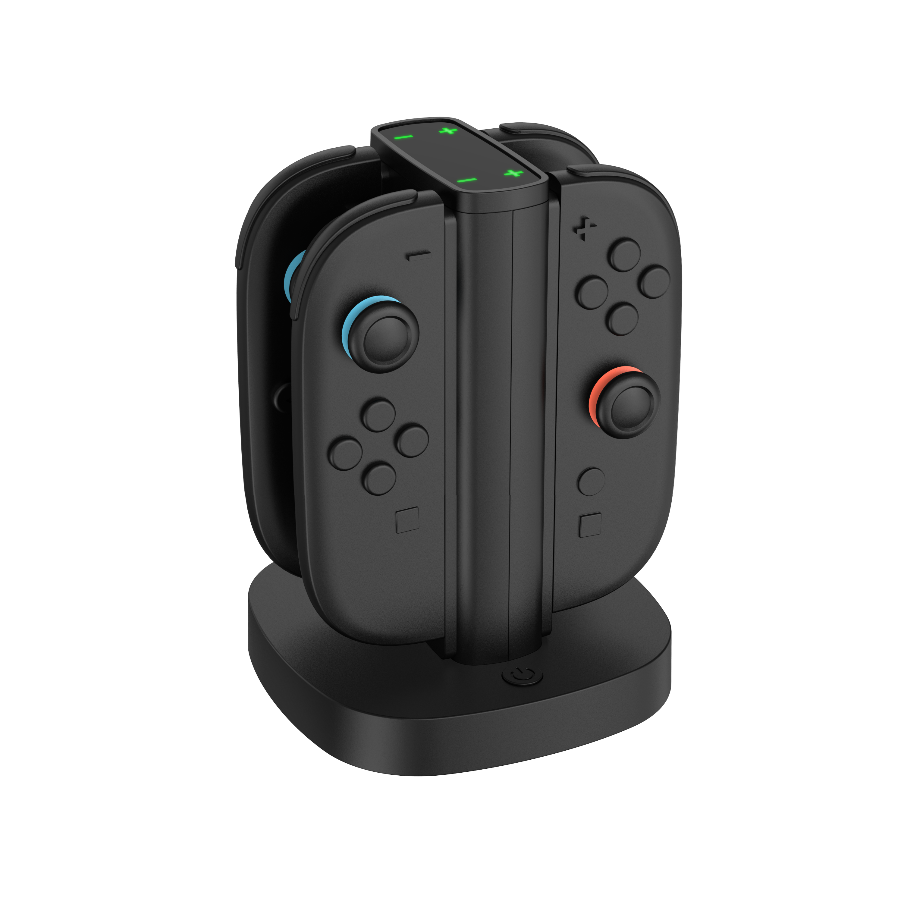 Left. Biogenik - 4 Controller Charging Station for Nintendo Switch 2.