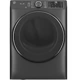 GE - 7.8 Cu. Ft. Stackable Smart Electric Dryer with Steam - Carbon Graphite