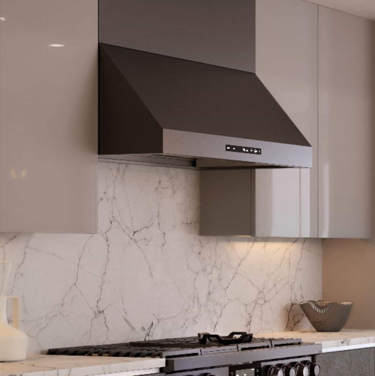 Alt View 11. Dacor - Duct Cover for 48" 990C Series - Gray.