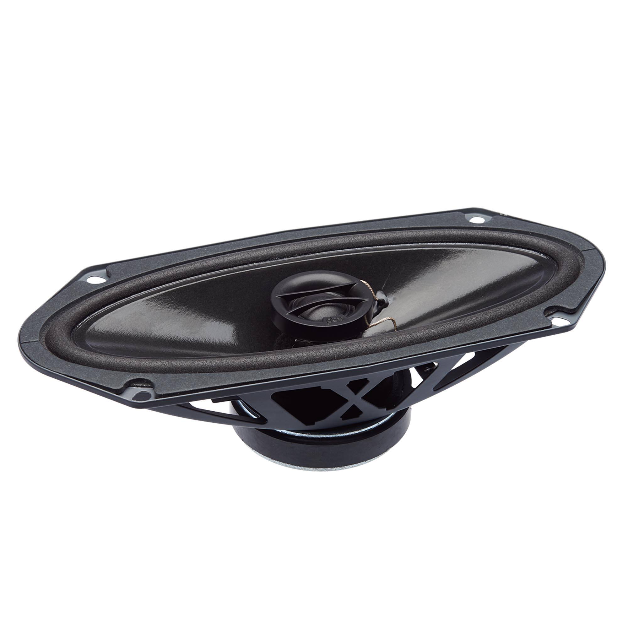 Alt View 10. Powerbass - PowerBass S-4102 - 4x10" Coaxial OEM Replacement Speakers - Pair - Black/Gray.