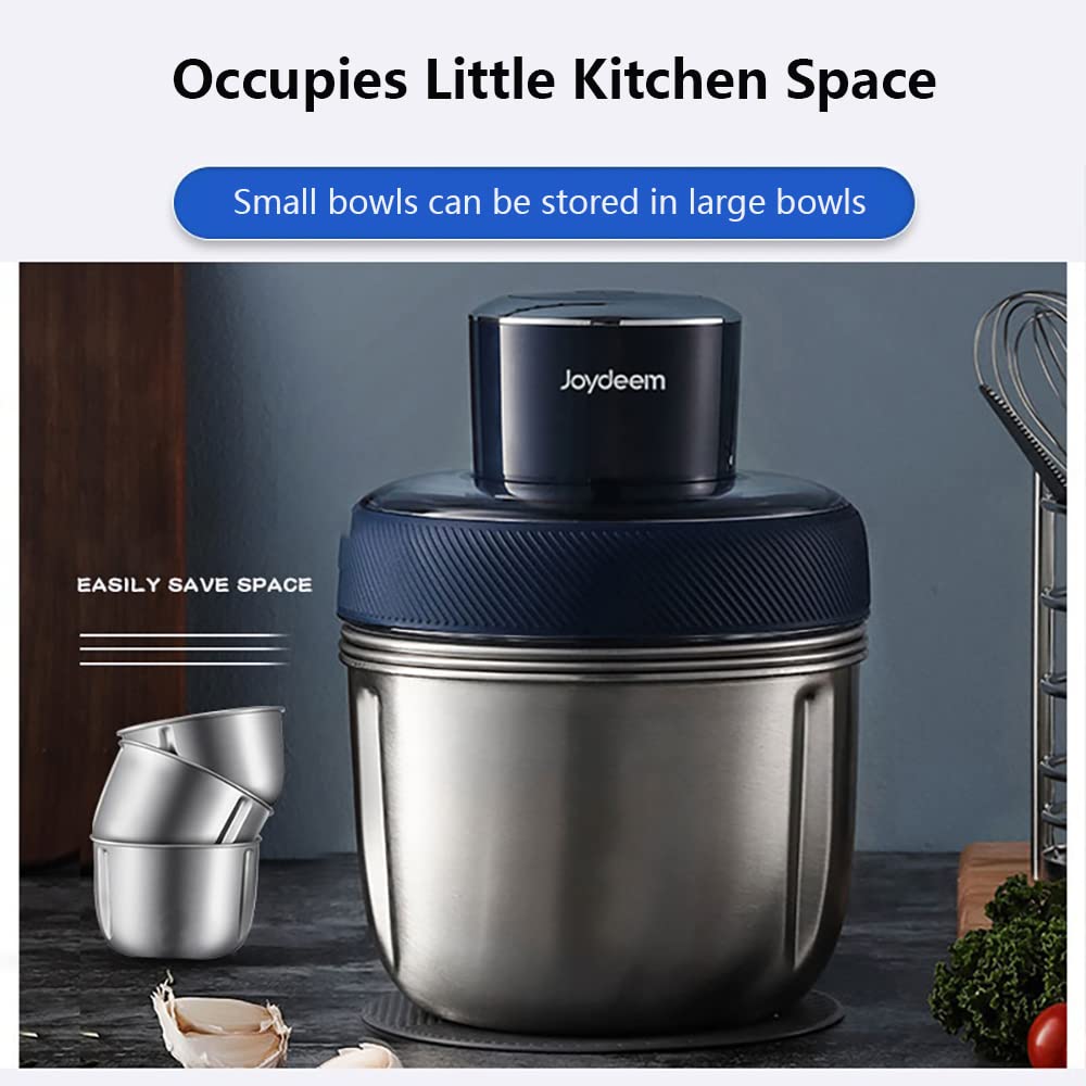 Occupies Little Kitchen Space

Small bowls can be stored in large bowls

Joydeem

EASILY SAVE SPACE