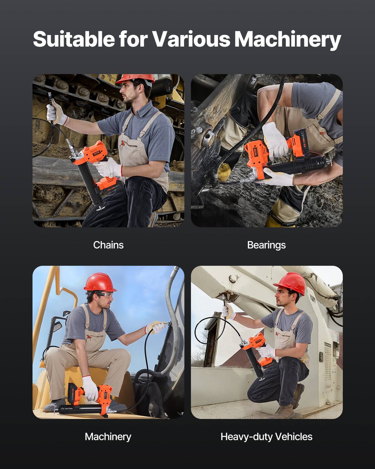 Suitable for Various Machinery

- Chains
- Bearings
- Machinery
- Heavy-duty Vehicles