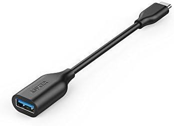 Alt View 5. Anker - Anker USB-C to USB3.1 Adapter - Black.