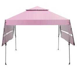 Boyel Living - Inst Popup Canopy Tent 120-in W x 211-in D x 84-in H - Pink