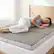 Front. Best Choice Products - Best Choice Products 4in Portable Full-Size Mattress Topper, Tri-Fold Mattress Pad - Taupe - Taupe.