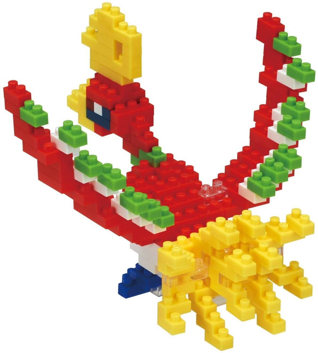 Alt View 1. PopMarket - Nanoblock - Pokemon Series - Ho-Oh Building Kit   - COLLECTIBLES - Multicolor.
