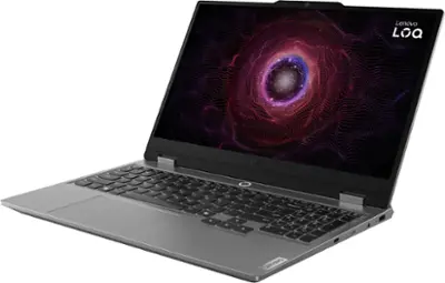 Lenovo - LOQ 15.6" Full HD Gaming Laptop - AMD Ryzen 5 7235HS - 12GB Memory - NVIDIA GeForce RTX 4050 - 512GB SSD - Luna Grey
