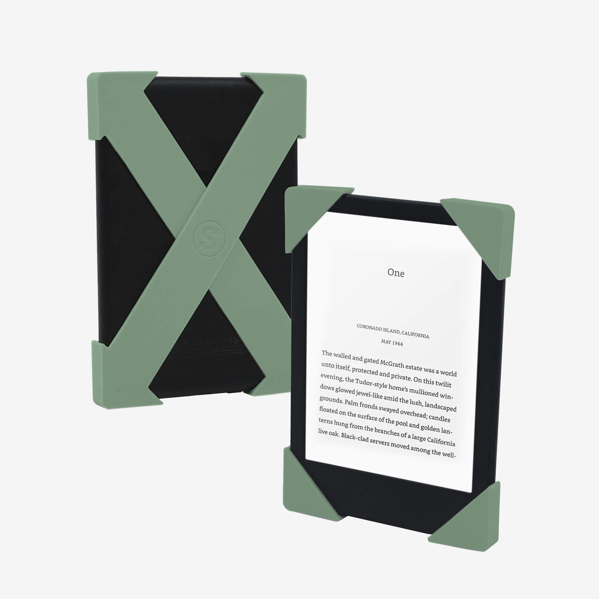 Strapsicle Hand Strap For Kindle & Kobo - Read Comfortably For Hours (Medium, Bondi Blue)