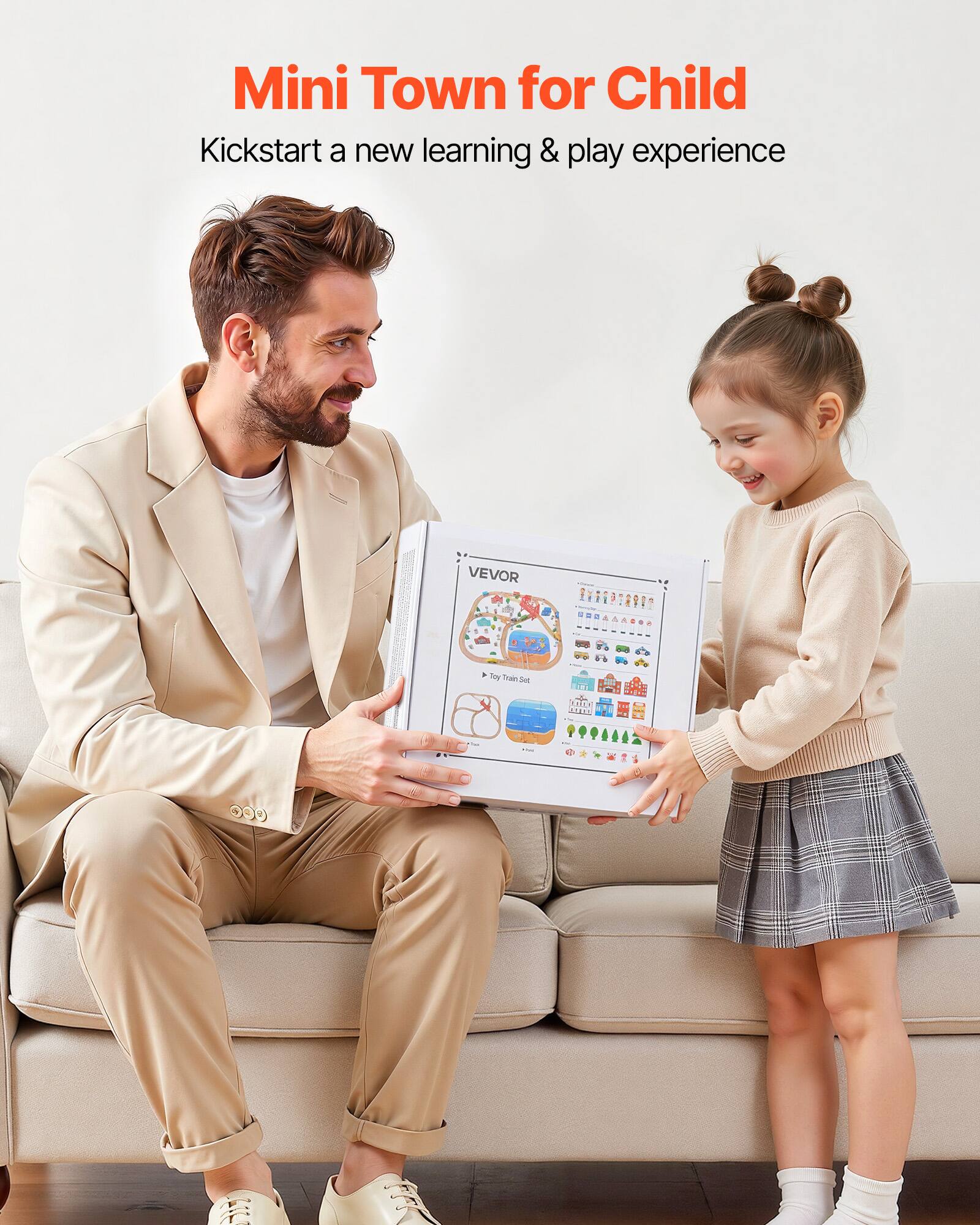 Mini Town for Child  
Kickstart a new learning & play experience