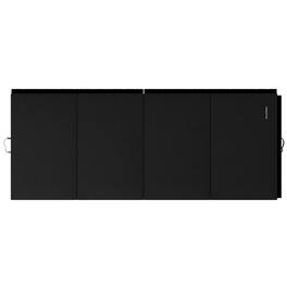 BalanceFrom Fitness - BalanceFrom 4' x 6' x 2" All Purpose Folding Fitness Gymnastics Gym Mat - Black