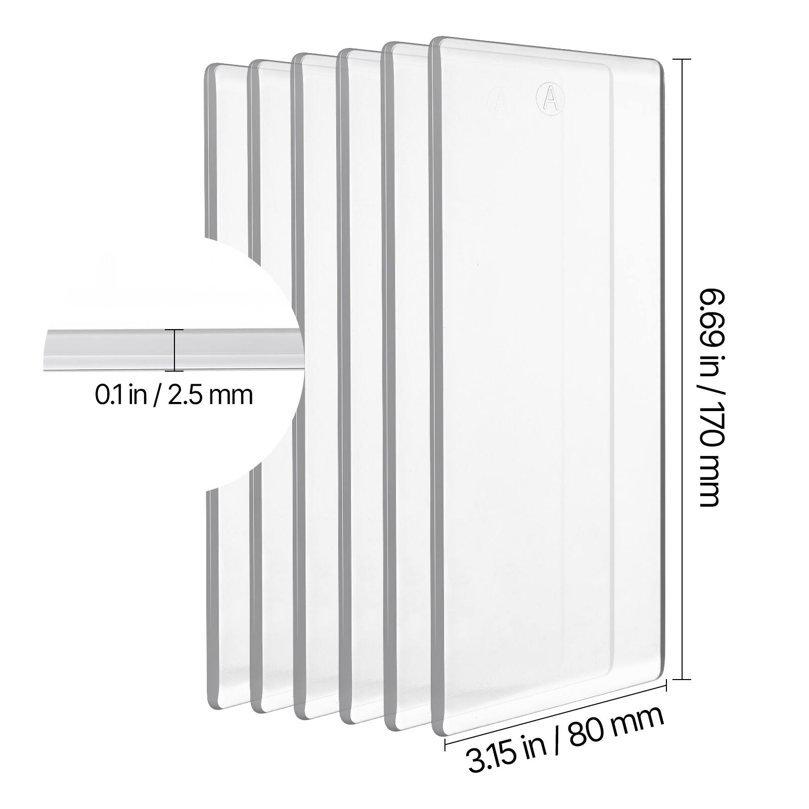 A

0.1 in / 2.5 mm

6.69 in / 170 mm

3.15 in / 80 mm