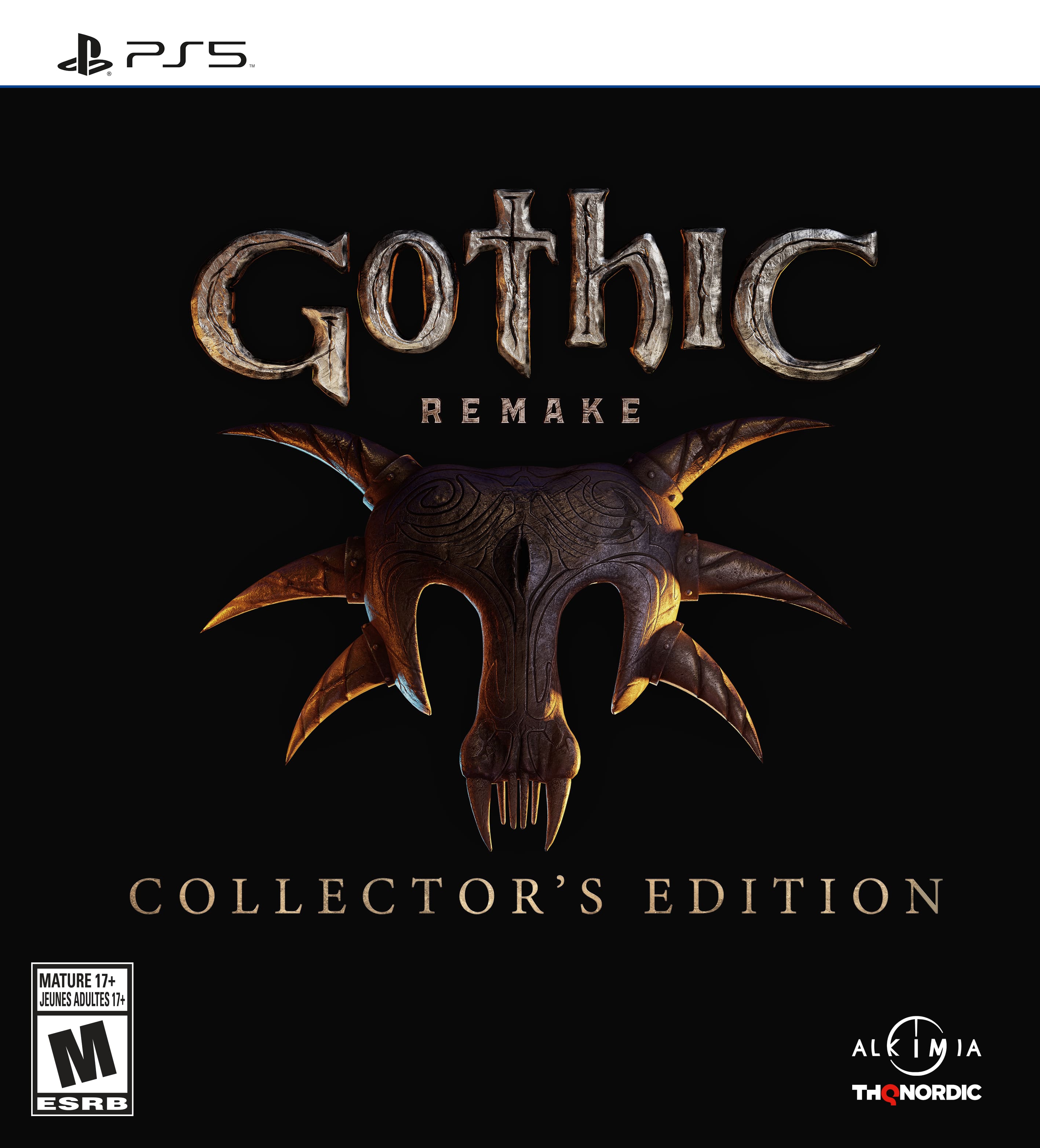 PS5 Gothic Remake Collector's Edition Mature 17+ Jeunes Adultes 17+ M ESRB AlkimiA Thq Nordic