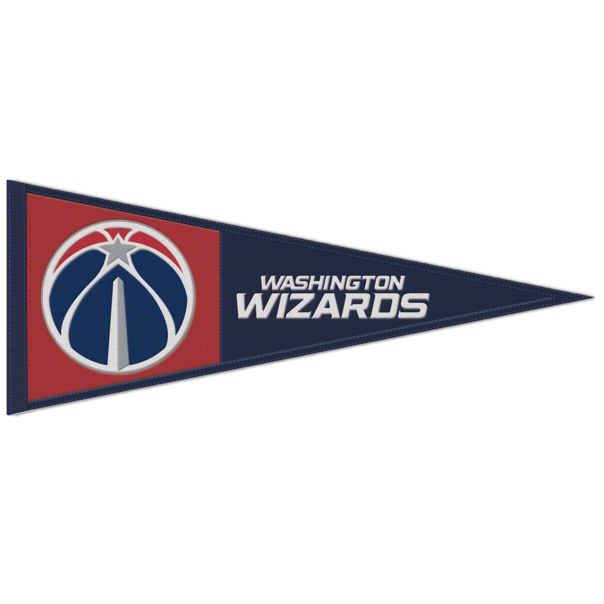 WinCraft - Washington Wizards 13" x 32" Wool Primary Logo Pennant - Multicolor