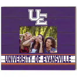 Jardine - Evansville Aces 11'' x 13'' Team Spirit Scholastic Picture Frame - Purple