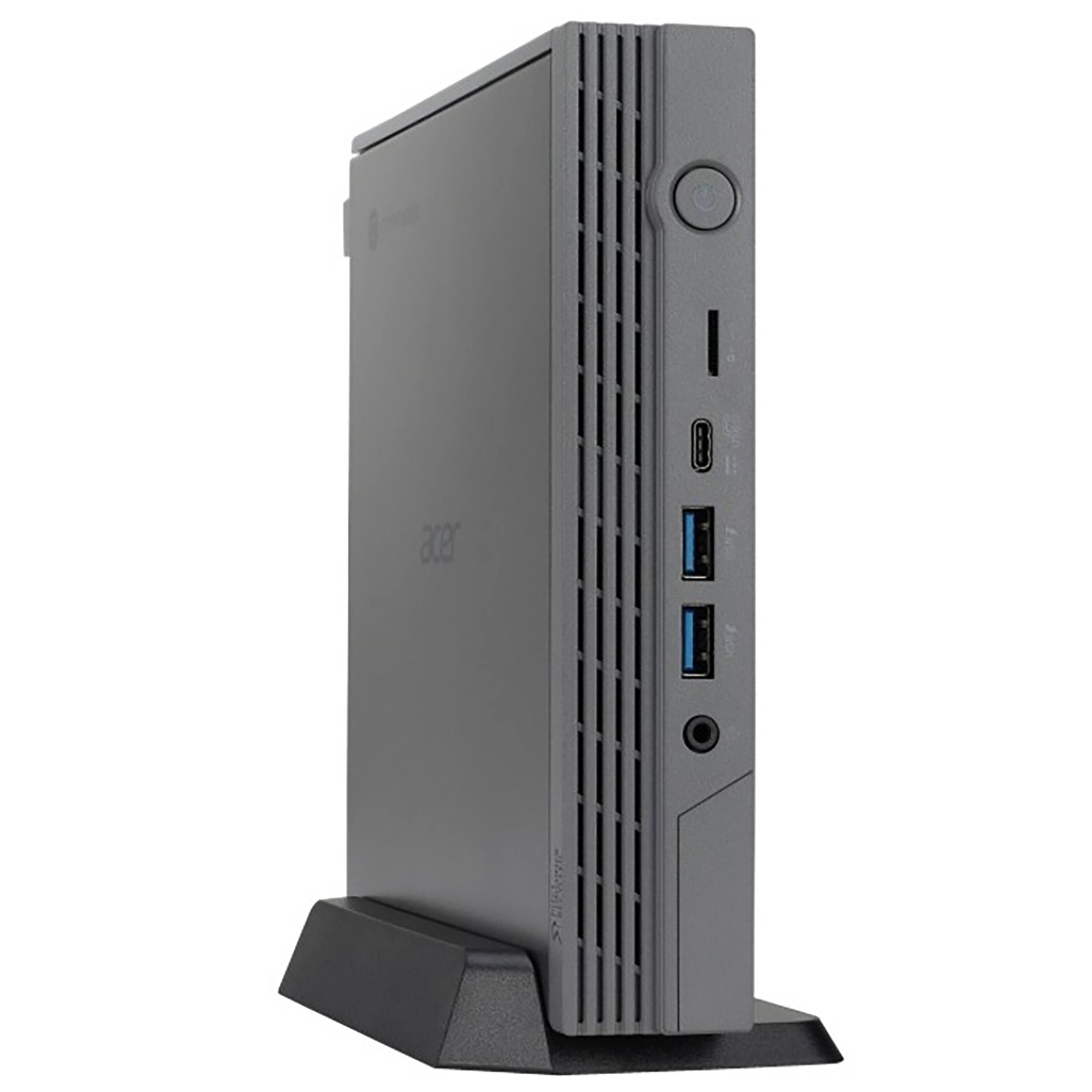Angle. Acer - Chromebox CXI5 - Intel Core i7-1270P - 16GB Memory - 256GB SSD - Gray.