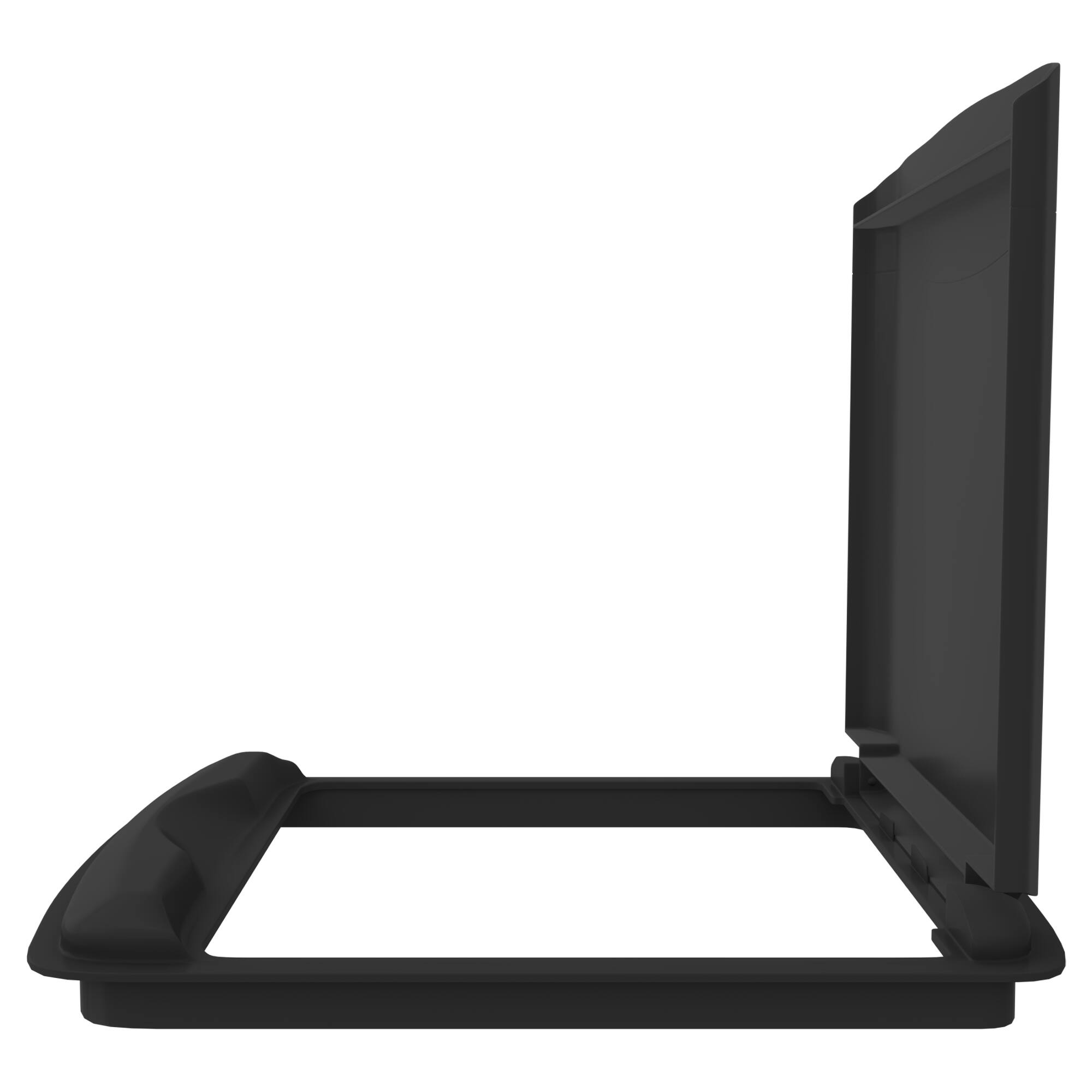 Alt View 7. Rev-A-Shelf - Rev-A-Shelf 50 qt. Trash Can Replacement Lid, Black (Lid Only), RV-50-LID-18-1-40 - Black.