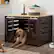 Alt View 12. TRINITY - 40" Espresso Brown Pet Crate Accent Table - Espresso Brown.