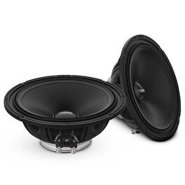 DS18 Audio - 8" Full-Range Speaker With Water Resistant Glass Fiber Cone and Neodymium Magnet | 250W RMS 2-Ohm - Black
