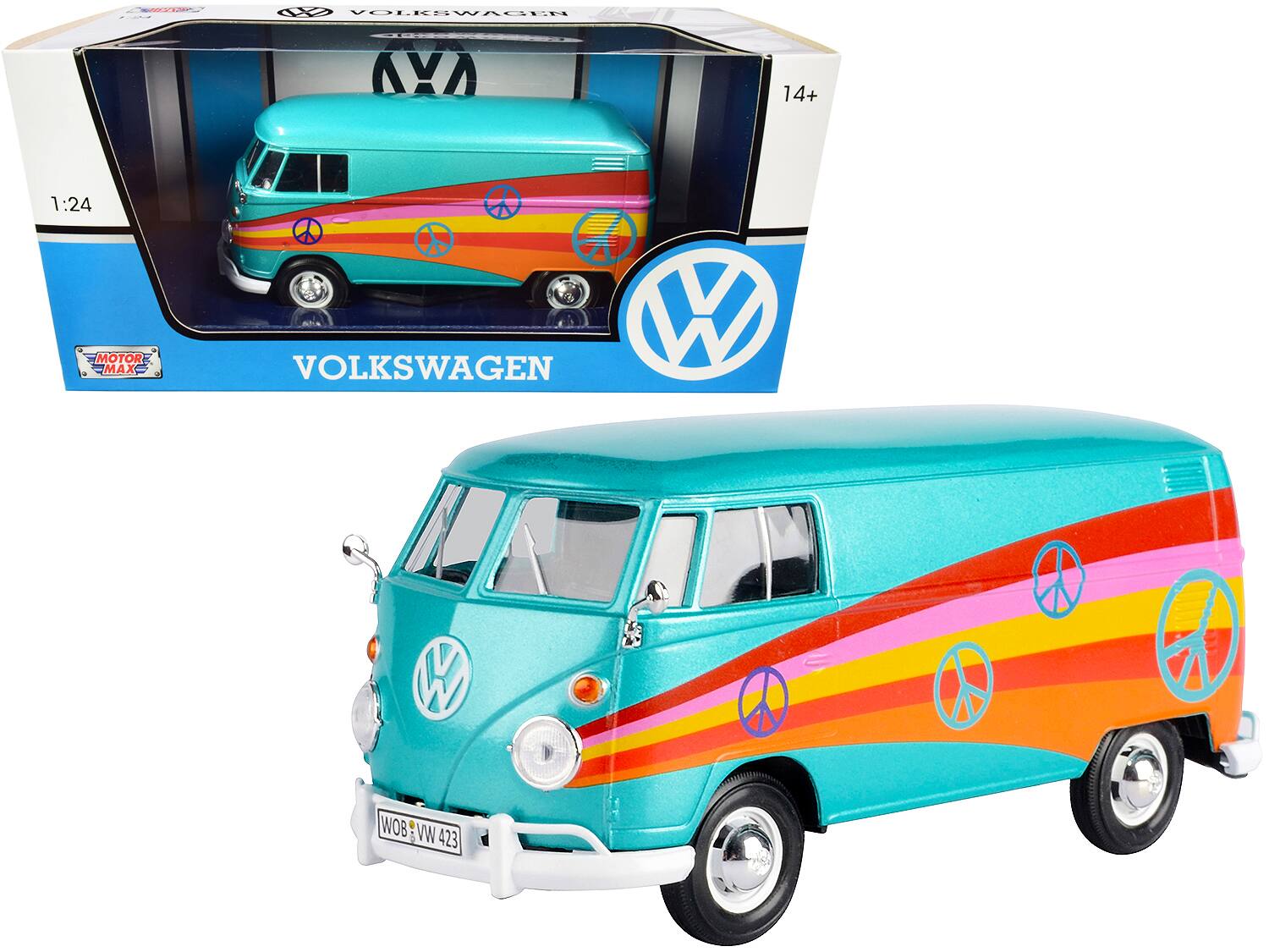 Volkswagen 14+ 1:24 Motor Max Volkswagen W WOB: WW 423