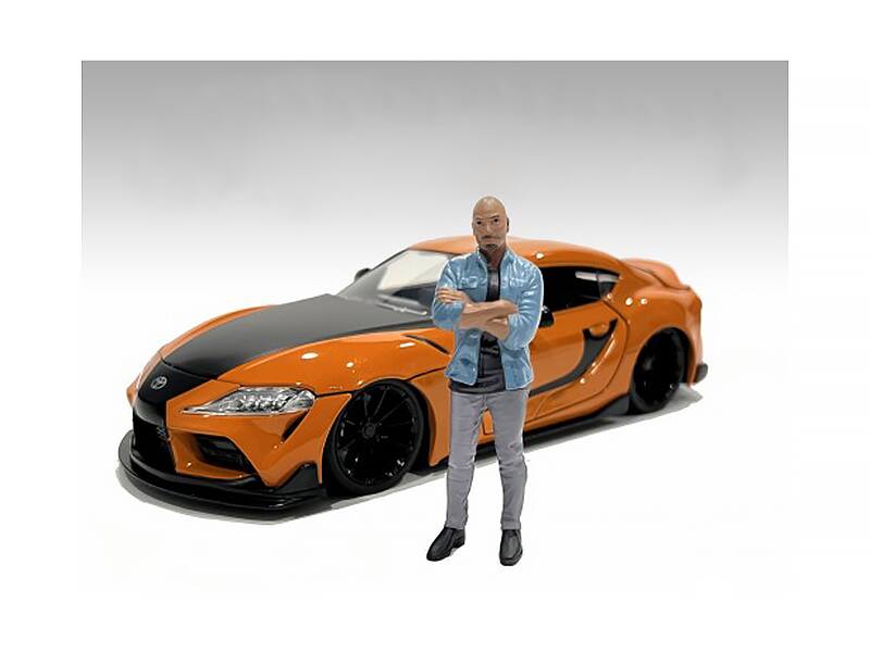 Alt View 1. American Diorama - "Car Meet 3" Figurine 6 for 1/24 Scale Models by American Diorama.