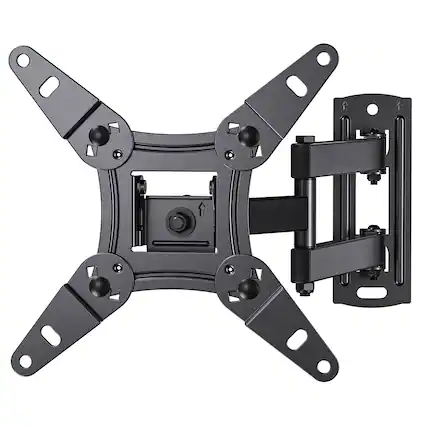 Front. ErgoAV - Motion Mount for TV up to 32" up to 44lbs, Model ERMMS1-01B - Black.