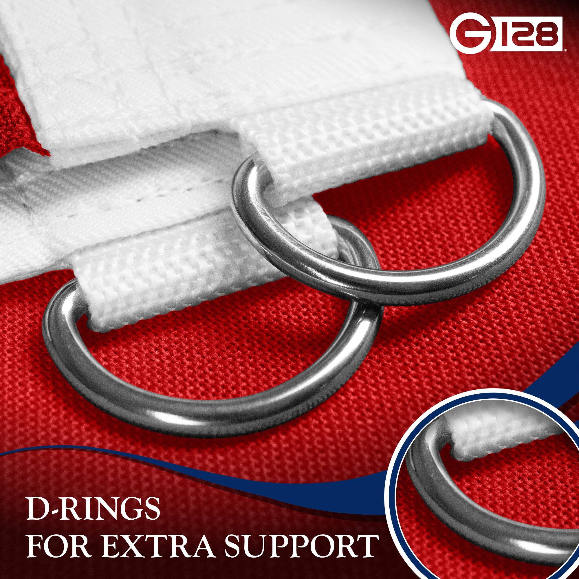 G128 D-RINGS FOR EXTRA SUPPORT