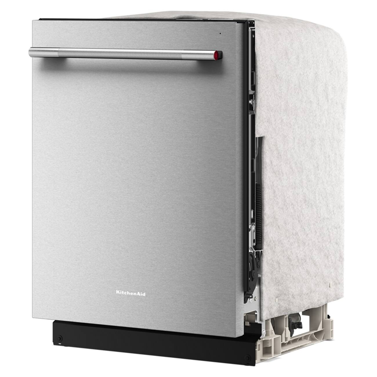 Alt View 9. KitchenAid - 24 inch 360° Max Jets Third Rack Dishwasher with ProDry System 44 dBA - PrintShield Stainless.