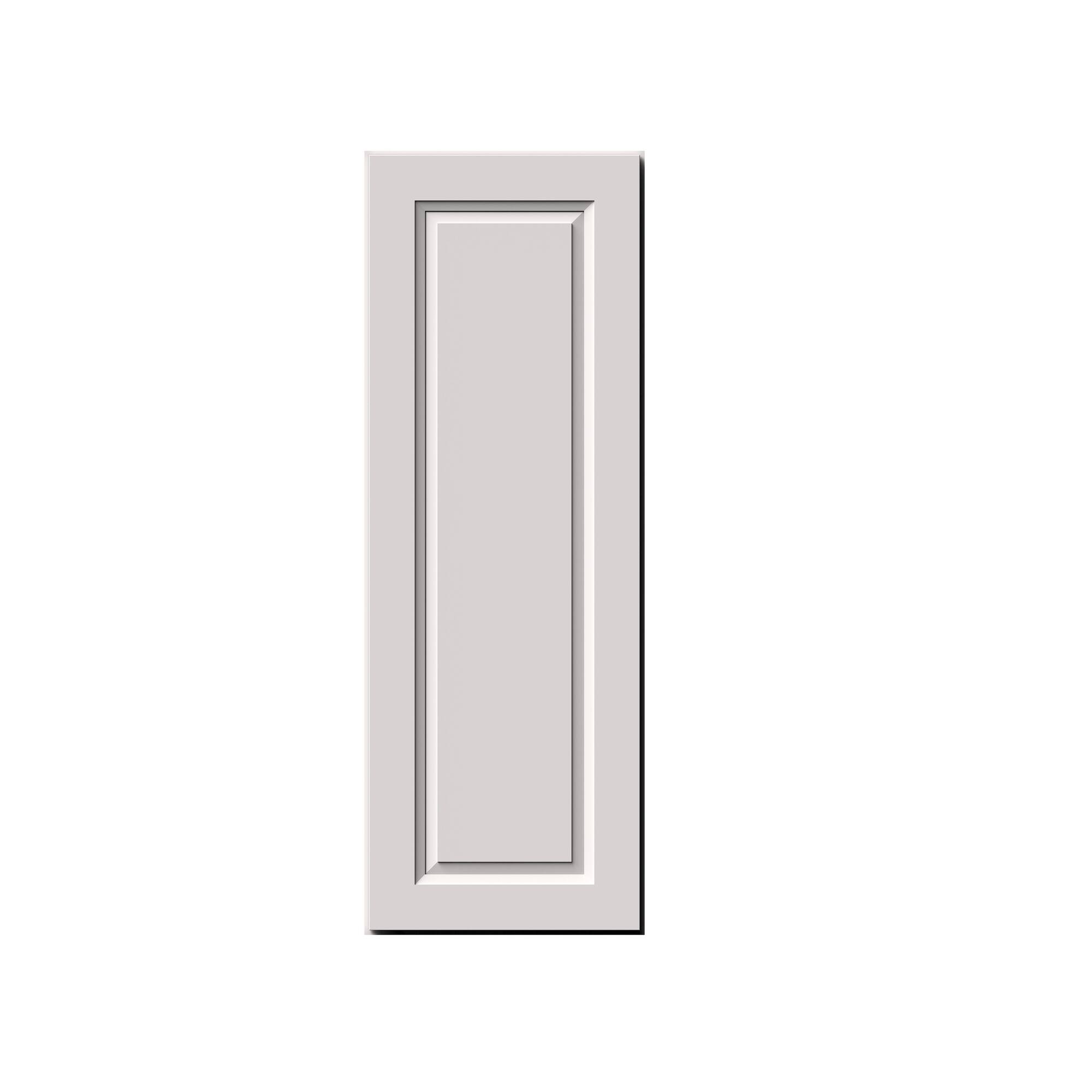 Alt View 1. Boyel Living - 15-in W x 42-in H x 12-in D Shaker RTA Kitchen Wall Cabinet with Soft-Close Doors - Glacier White.