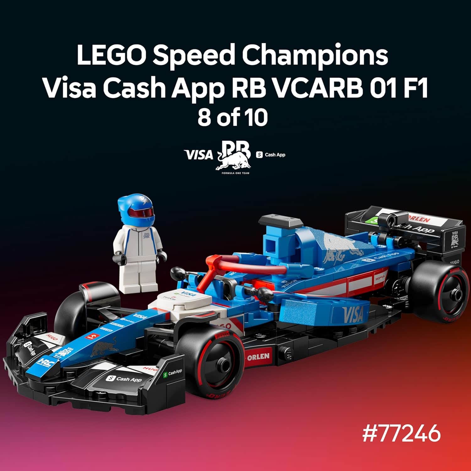 LEGO Speed Champions: Ultimate Formula 1 Collector's Pack Contains