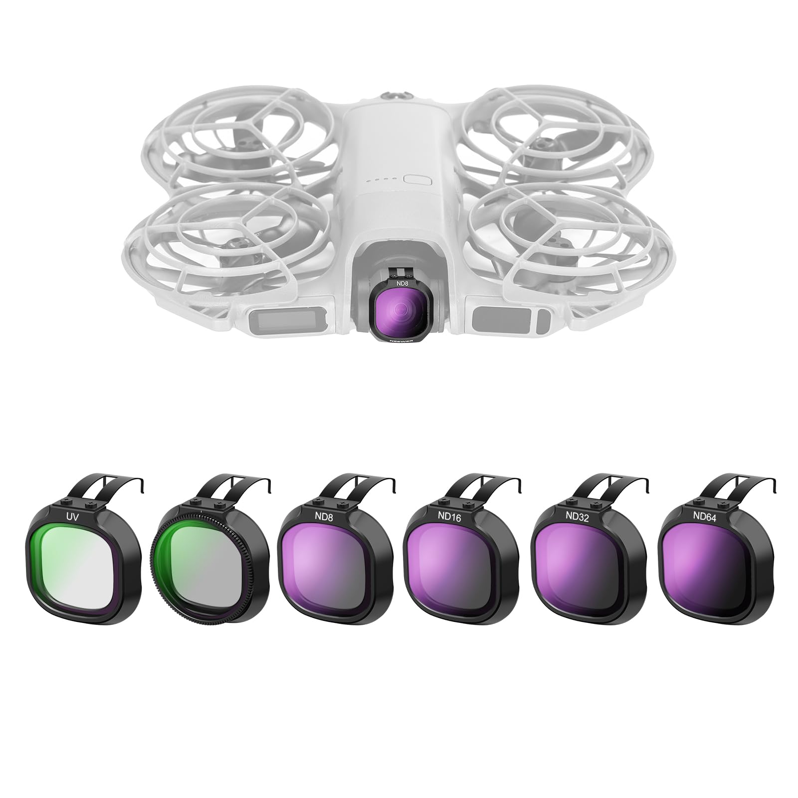 NL UV ND8 ND16 ND32 ND64 6666