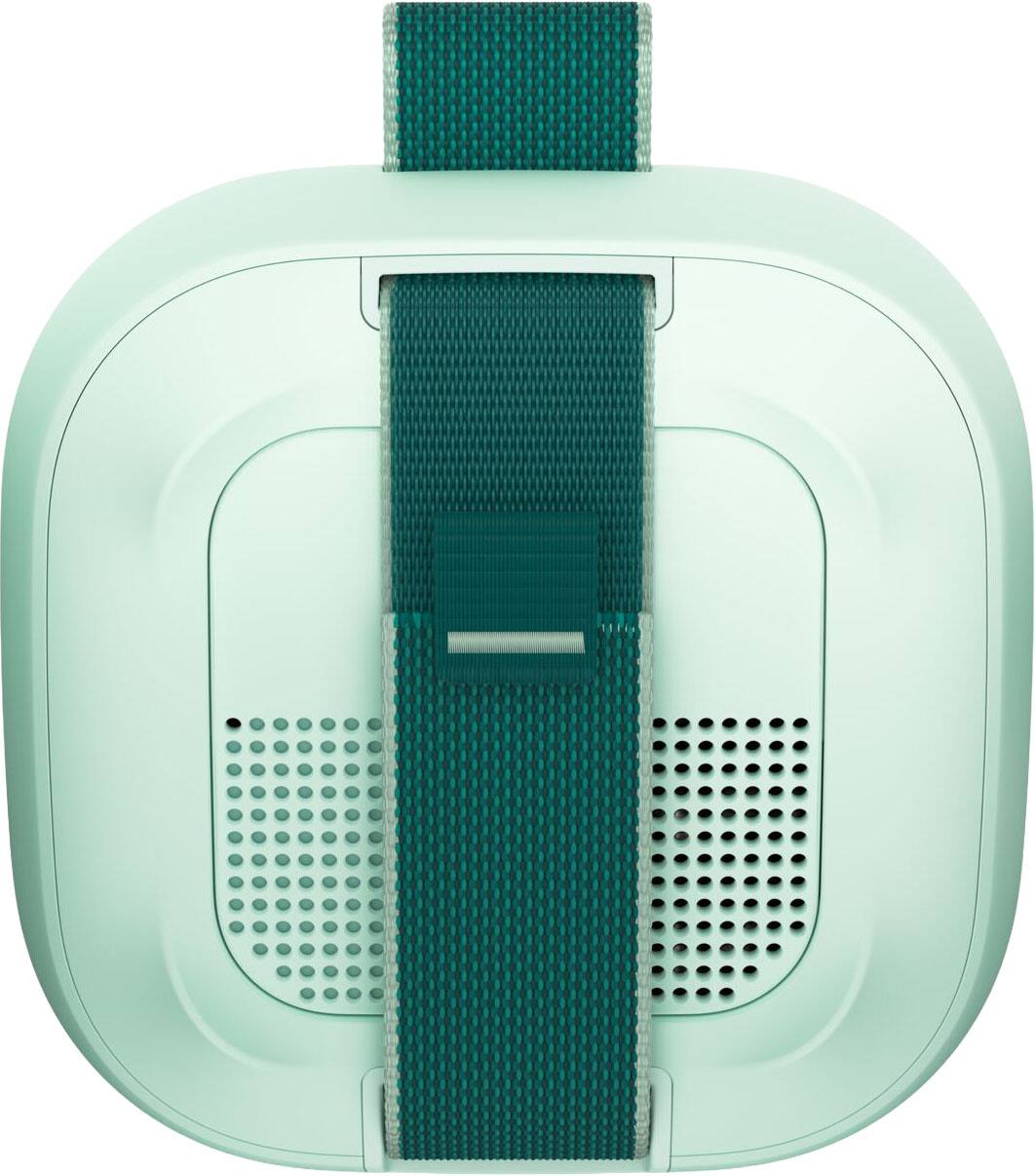 Back. Bose - SoundLink Micro (2nd Gen) Portable Bluetooth Speaker with Waterproof / Dustproof Design - Dewdrop Mint.