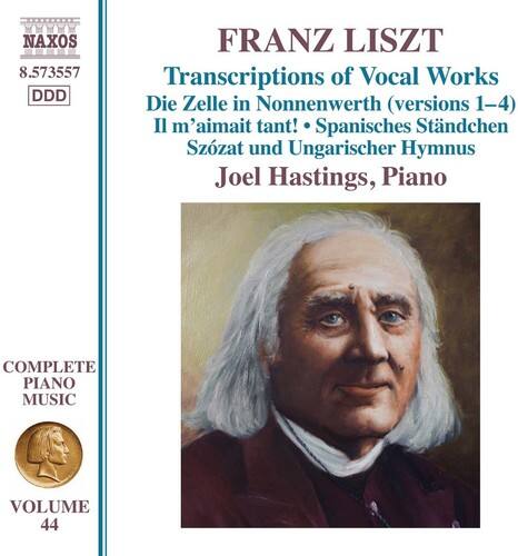 Liszt / Hastings - Franz Liszt: Transcriptions of Vocal Works   - COMPACT DISCS [CD] price history on PriceWatchPro