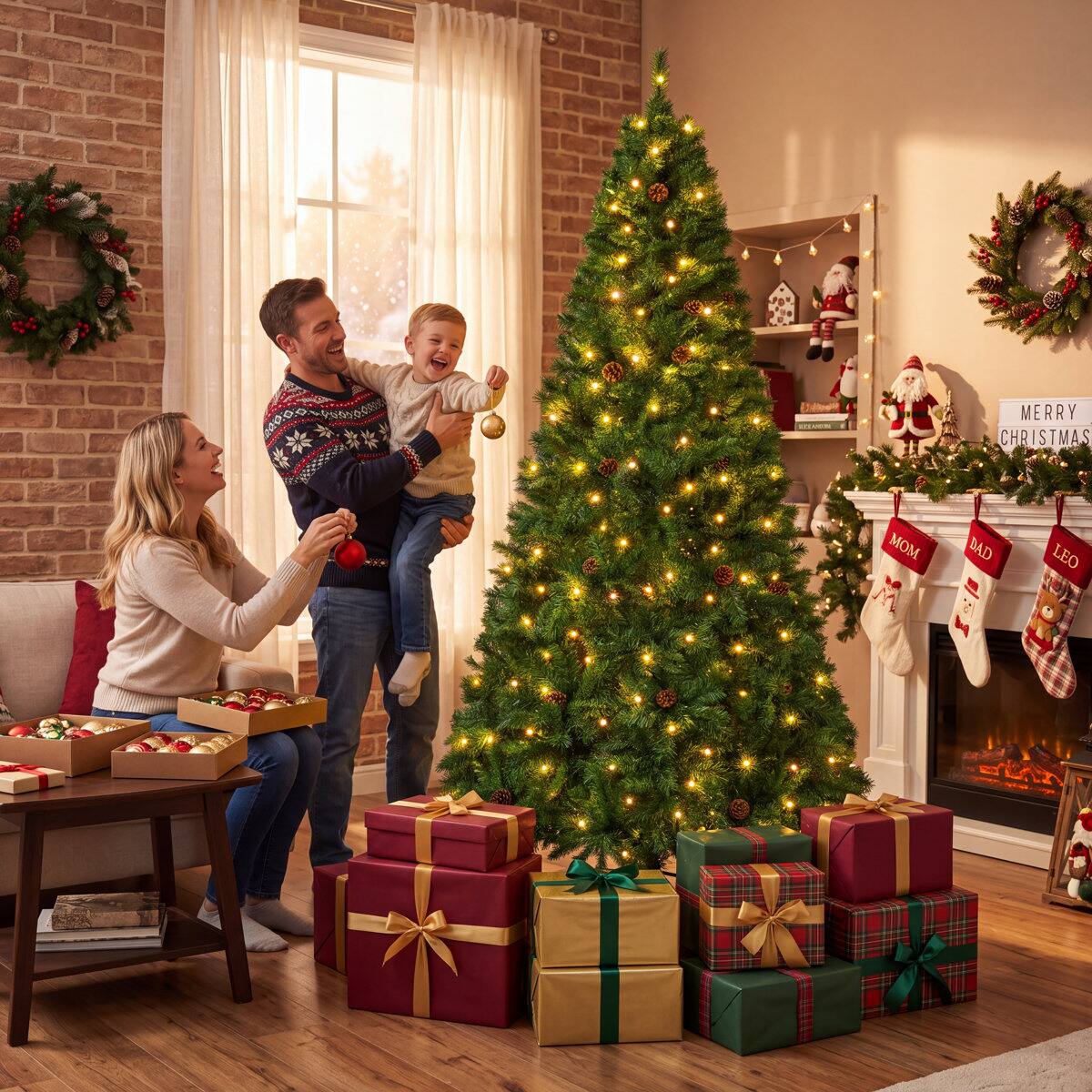 RECLAMERIOS
MERRY CHRISTMAS
MOM
DAD
LEO