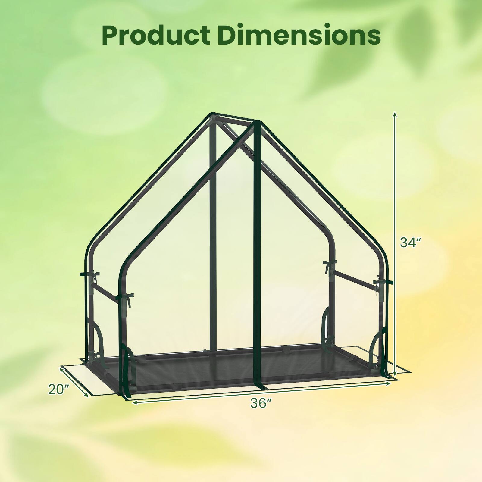 Product Dimensions: 34" x 20" x 36"