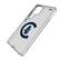 Alt View 1. Keyscaper - Chicago Cubs 1911-1912 Cooperstown Pinstripe Galaxy Clear Case - S24 - Multicolor.