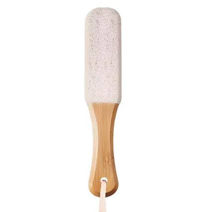 Front. Kitcheniva - Pumice Stone Foot File - Callus Remover for Feet (1 Pack, White).