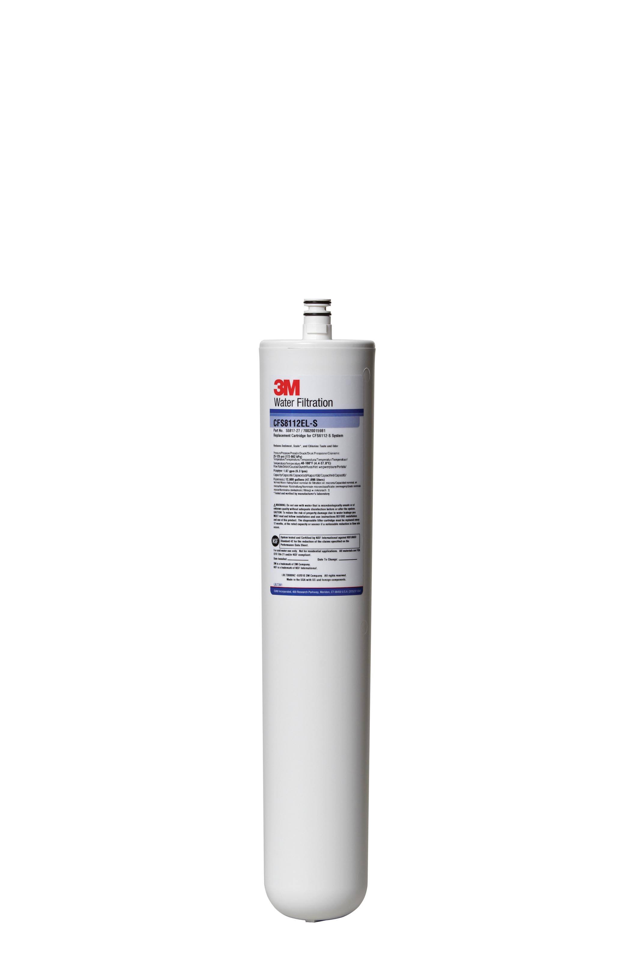 3M Water Filtration CFS8112EL-S - Replacement Cartridge for CFS8112-S System