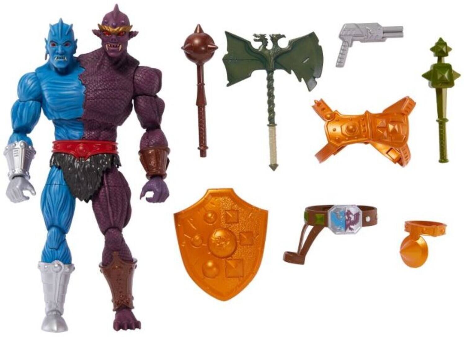Alt View 1. Mattel - Mattel Collectible - Masters of the Universe Masterverse Two-Bad Action Figure (He-Man, MOTU)   - Collectibles - Multicolor.