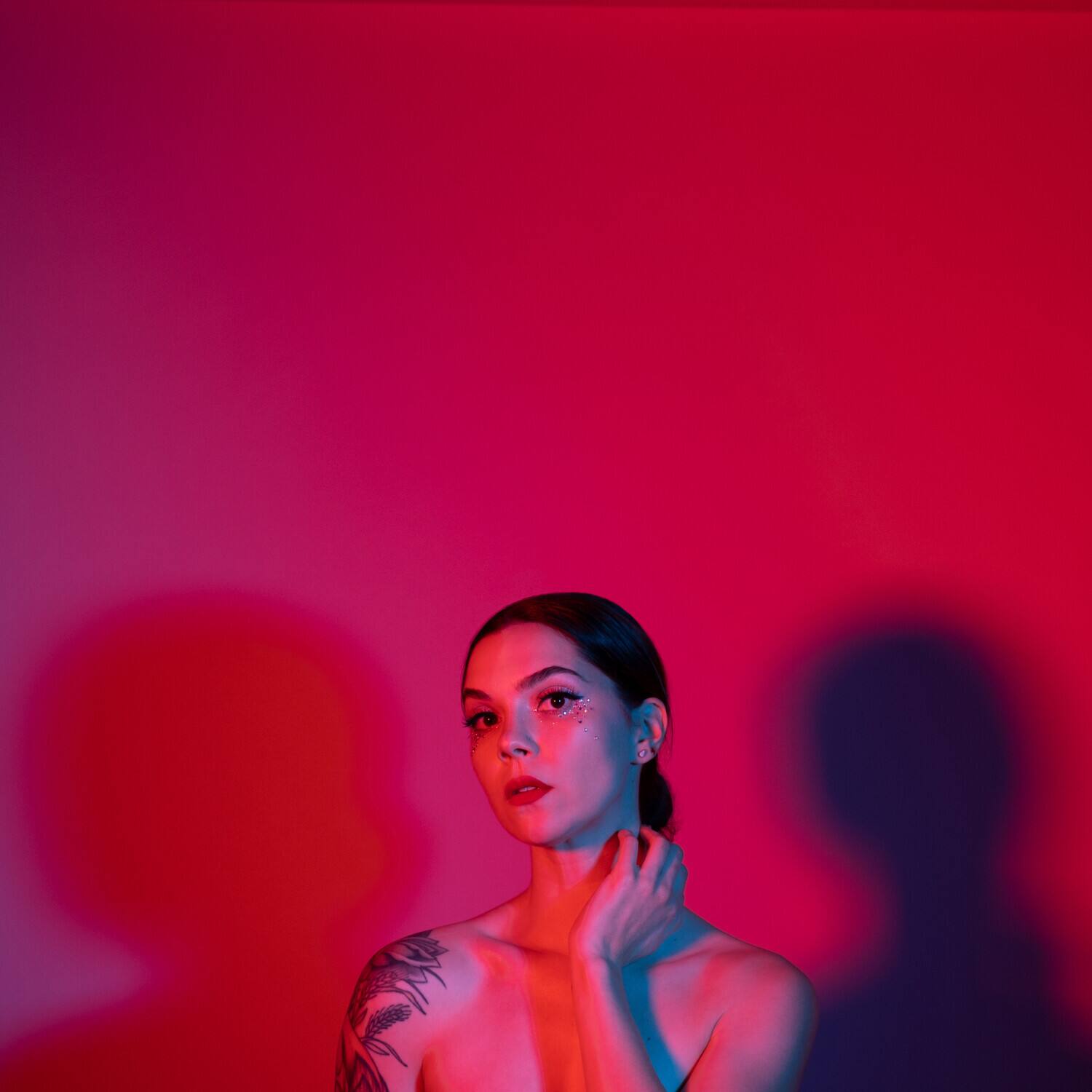 Front. Kayleigh Goldsworthy - Learning to be Happy - Red   - VINYL LP.