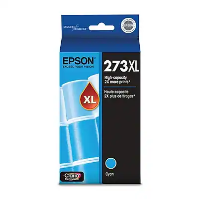 DESIGNED FOR EXCELLENCE
EPSON
EXCEED YOUR VISION
273XL
High-capacity
2X more prints*
Haut-capacité
2X plus de tirages*
XL
Claria
Cyan
Cyan