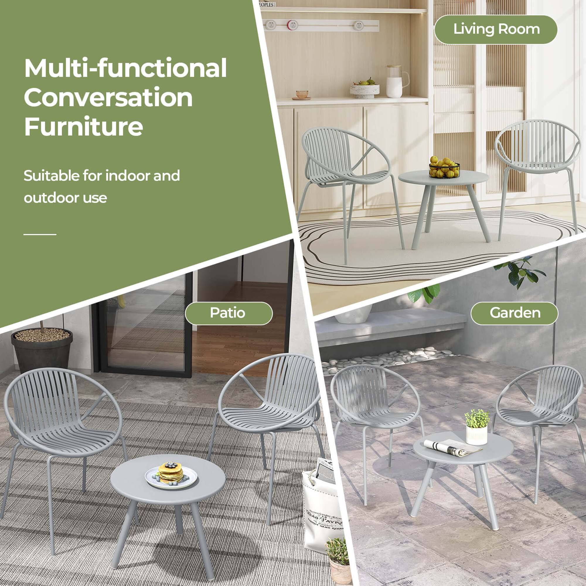 Multi-functional Conversation Furniture Suitable for indoor and outdoor use: Living Room, Patio, Garden